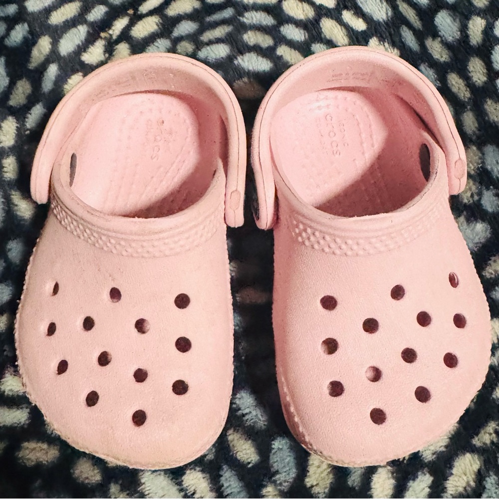 Kids Pink Crocs